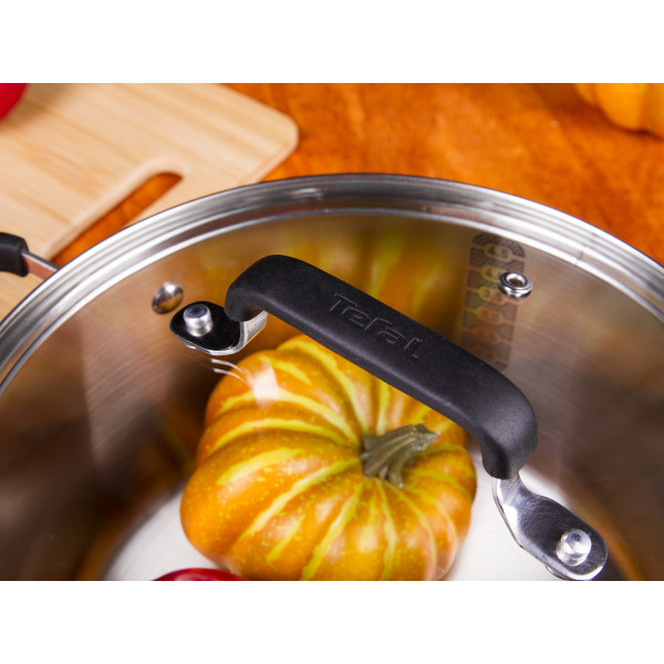 Фото - Набор посуды Tefal E493S874 Cook&Cool 8 пр., 18/20/24 см, сотейник 16 см с/кр