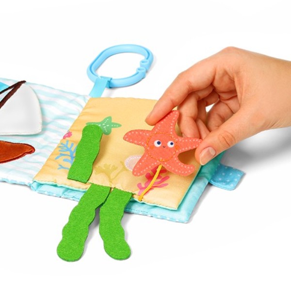Фото - Книжка-игрушка BabyOno Морской Мир (1532)