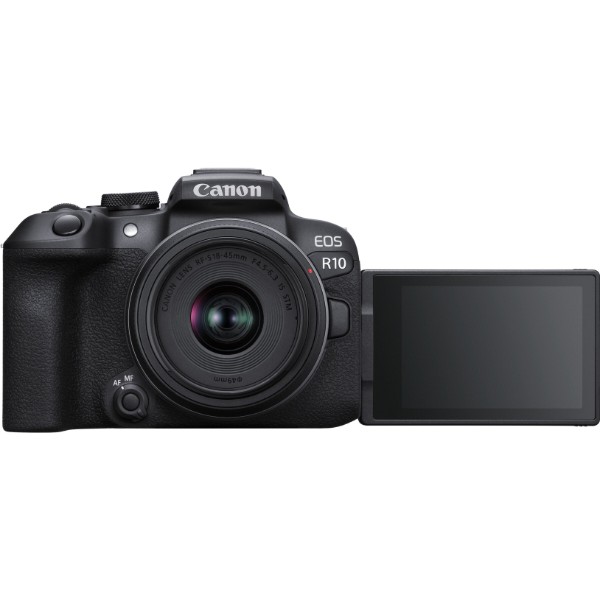 Фото - Фотокамера бездзеркальна Canon EOS R10+RF-S 18-45 IS STM (5331C047)