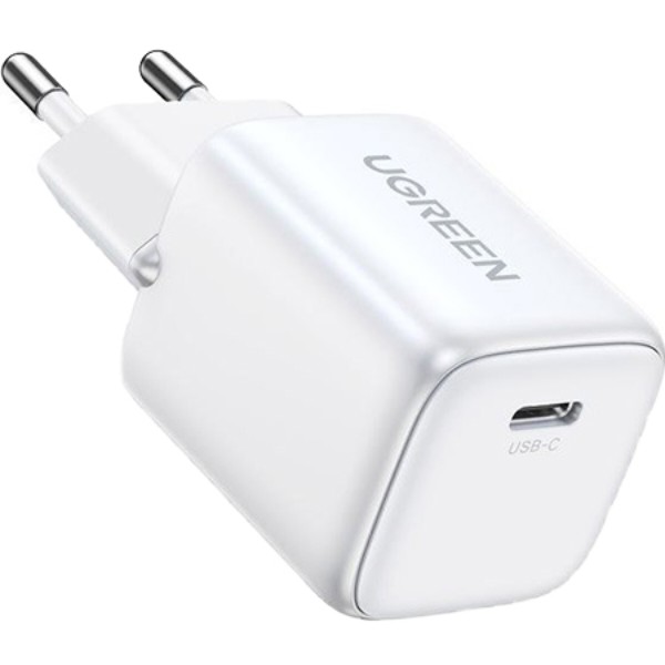 Фото - Мережевий зарядний пристрій UGREEN CD318 Nexode Mini 20W PD GaN Tech Whit ePD3.0 (PD2.0) QC4.0+QC4.0/QC3.0/QC2.0 (15324) Фото - Мережевий зарядний пристрій UGREEN CD318 Nexode Mini 20W PD GaN Tech Whit ePD3.0 (PD2.0) QC4.0+QC4.0/QC3.0/QC2.0 (15324)