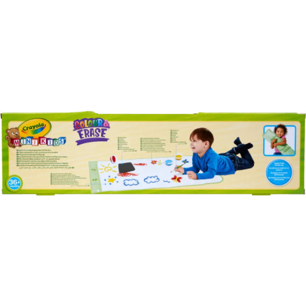 Фото - Килимок для малювання Crayola Mini Kids Багаторазовий з фарбами (81-1528)