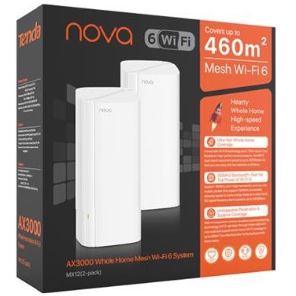 Фото - MESH система WiFi6 Tenda MX12 (MX12-KIT-2)