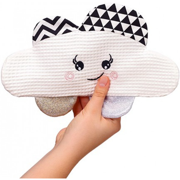 Фото - Брязкальце BabyOno Обіймашка з шурхотінням Хмаринка (1534)