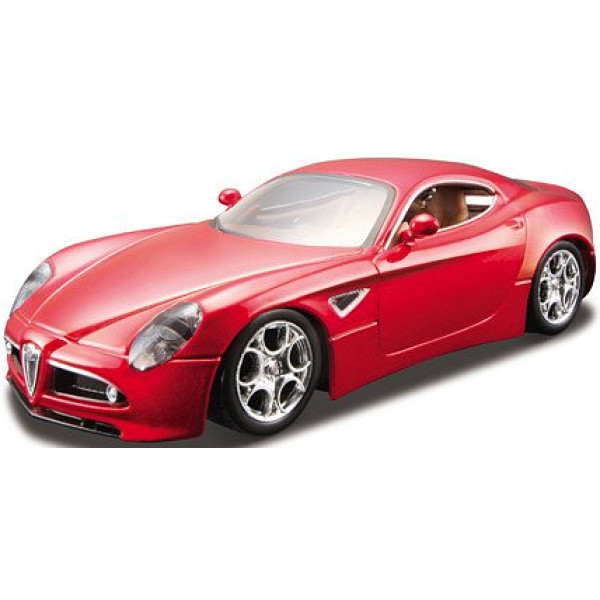 Фото - Колекційна машинка 1:32 Bburago Alfa 8C Competizione (2007) (червоний металік, 1:32) (18-43004)