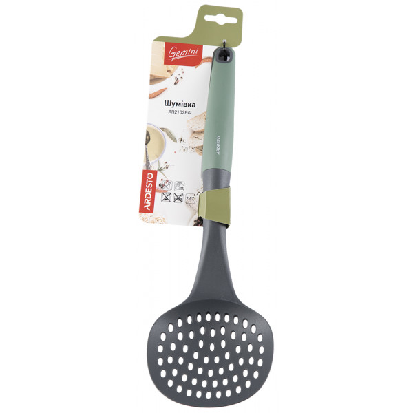 Фото - Шумовка Ardesto Gemini Gray/Green (AR2102PG)