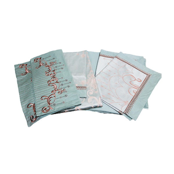 Фото - Комплект постільної білизни Word of Dream 509 Жаккард 2х150х215 Сірий (15424)