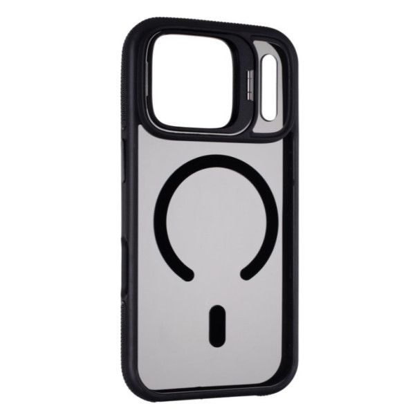 Фото - Чохол для смартфону Gelius Concept Case 2 Camera stand Magsafe for iPhone 17 Pro Black (102186)