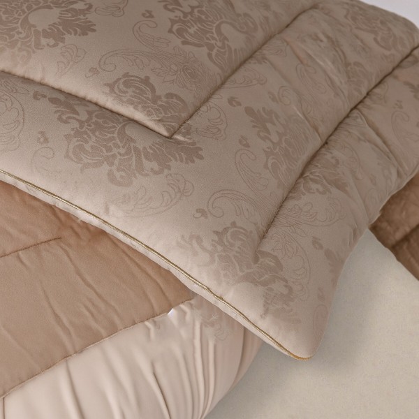 Фото - Одеяло летнее двуспальное MirSon Eco-Soft №1551 Ferrero Gold 172x205 см (2200011172583)