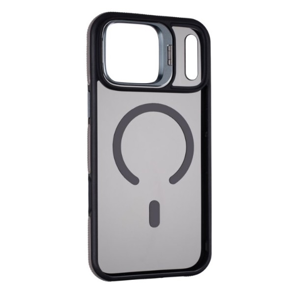 Фото - Чохол для смартфону Gelius Concept Case 2 Camera stand Magsafe for iPhone 17 Pro Max Grey (102189)