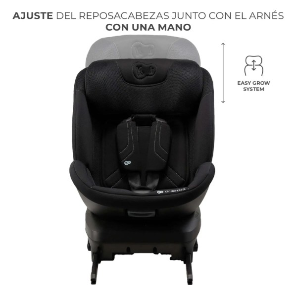 Фото - Автокрісло Kinderkraft Xpedition 3 i-Size Black (KCXPED03BLK0000)