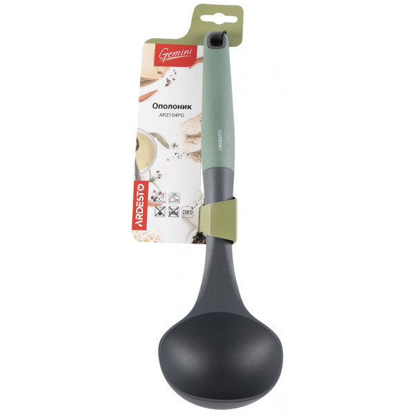 Фото - Ополоник Ardesto Gemini Gray/Green (AR2104PG)
