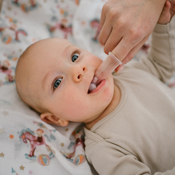 Фото - Зубна щітка мануальна дитяча BabyOno 2 шт. Прозорий (1545)