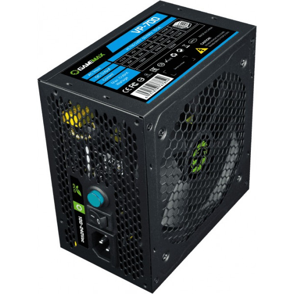 Фото - Блок питания для ПК Gamemax ATX 700W 80+ (VP-700)