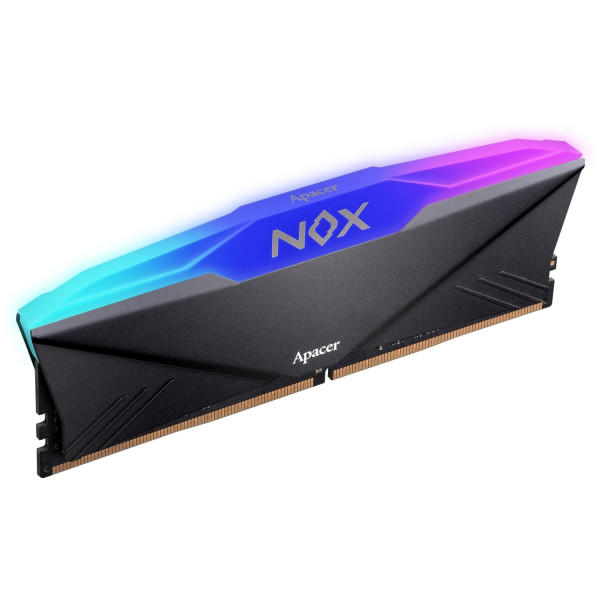 Фото - Память DDR Apacer DDR4 2x16GB/3600 Apacer NOX RGB Black (AH4U32G36C25YNBAA-2)