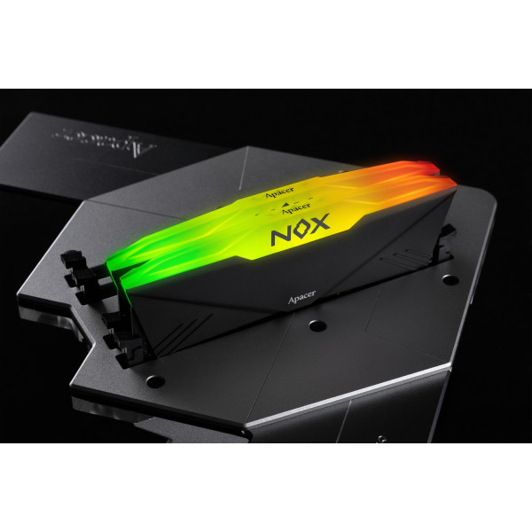 Фото - Память DDR Apacer DDR4 2x16GB/3600 Apacer NOX RGB Black (AH4U32G36C25YNBAA-2)
