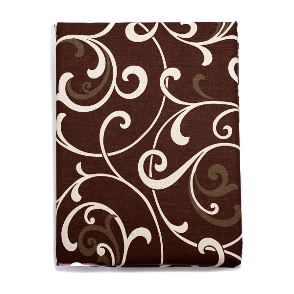 Фото - Комплект постільної білизни Zastelli Дивні візерунки бязь 200х220 см коричневий (40-0456)