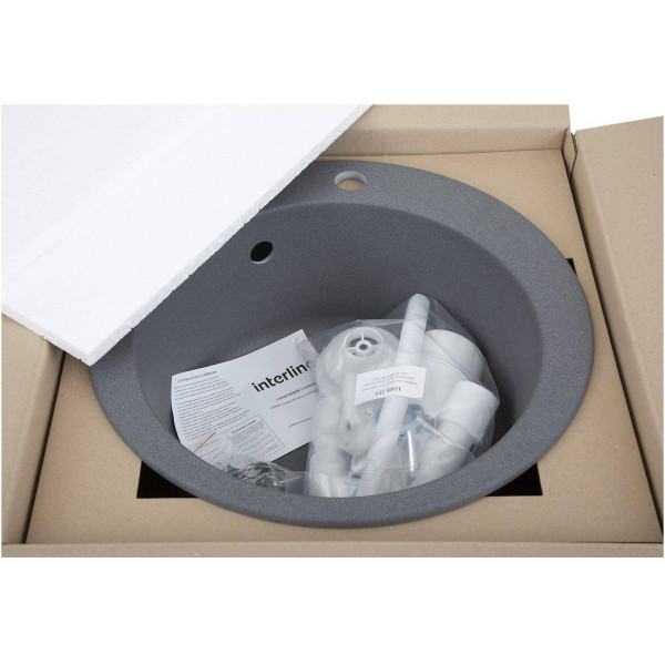 Фото - Мойка кухонная Interline Rondo New Grigio