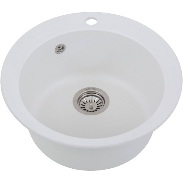 Фото - Мойка кухонная Interline Rondo New White