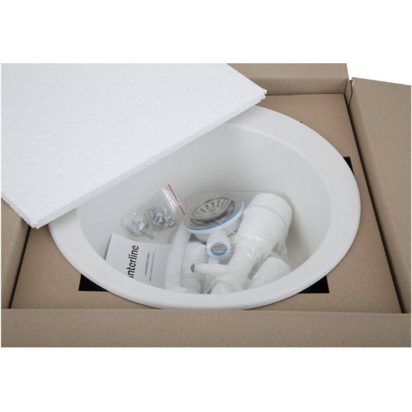 Фото - Мойка кухонная Interline Rondo New White
