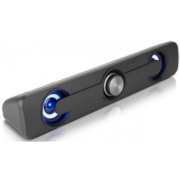Фото - Комп'ютерна акустика звичайна 2.0 REAL-EL S-170 Black