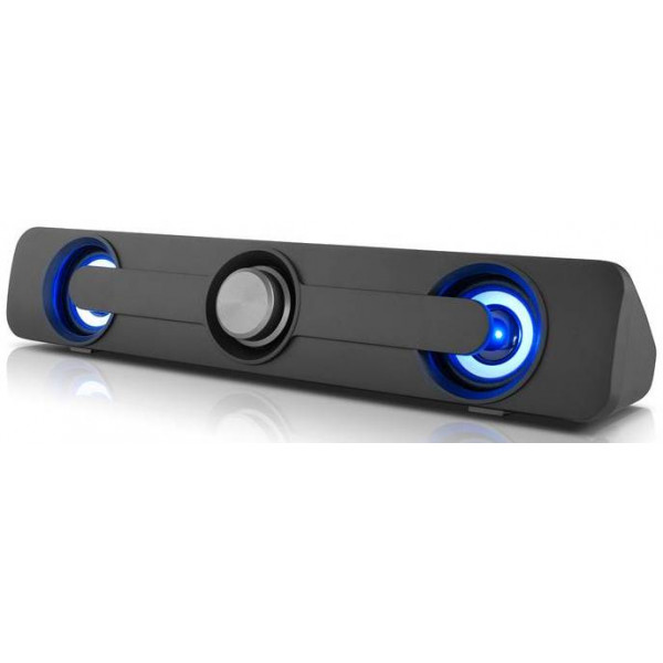 Фото - Комп'ютерна акустика звичайна 2.0 REAL-EL S-170 Black