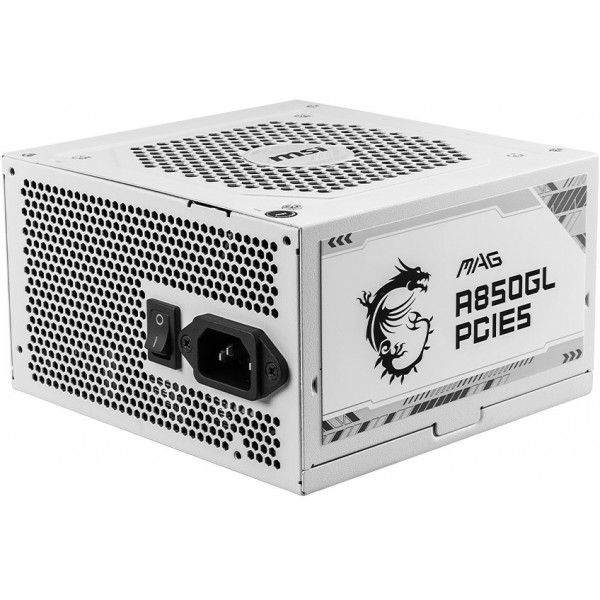 Фото - Блок питания для ПК MSI MAG A850GL PCIE5 WHITE