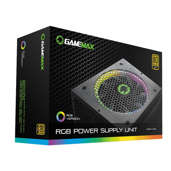 Фото - Блок живлення для ПК Gamemax 1050W 80 Gold (RGB-1050 PRO)