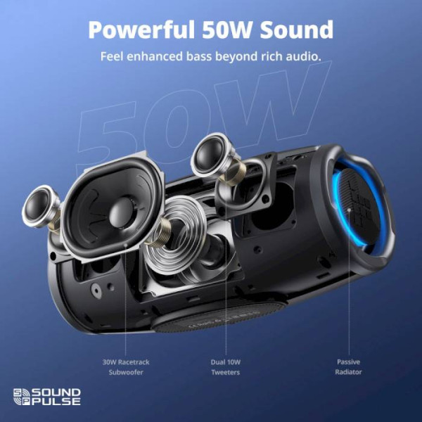 Фото - Портативна акустика Tronsmart Mirtune S100 Black