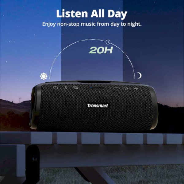 Фото - Портативна акустика Tronsmart Mirtune S100 Black