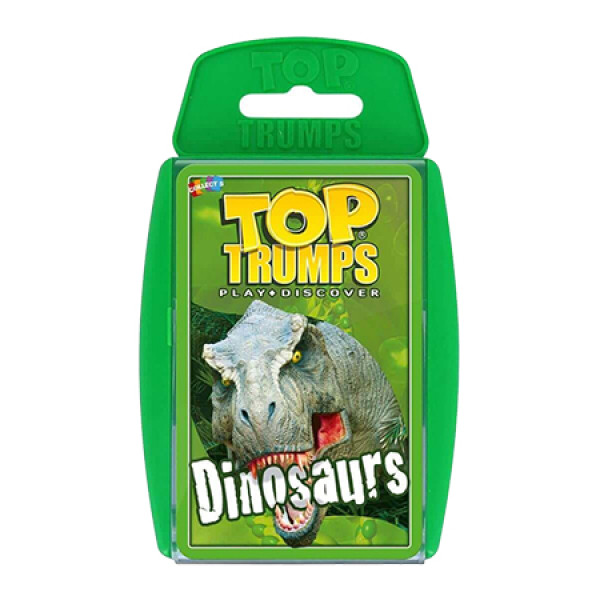 Фото - Настольная игра (5-7 лет) Winning Moves TOP TRUMPS Dinosaurs (WM01572-EN1-6)