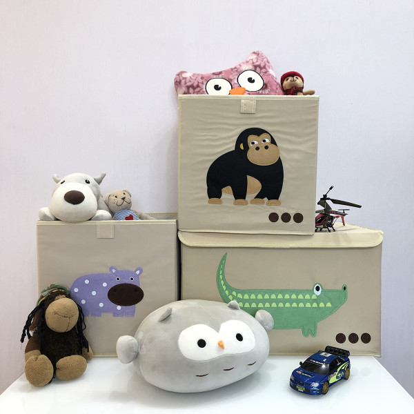 Фото - Коробка для зберігання дитяча Handy Home Мавпа 33x33x33 см (CH11)