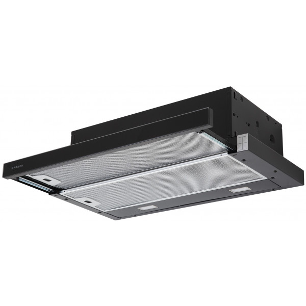 Фото - Витяжка вбудована Faber Flexa NG GLASS LUX BK A60