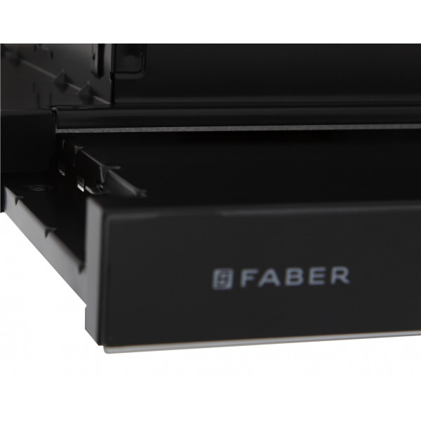 Фото - Витяжка вбудована Faber Flexa NG GLASS LUX BK A60