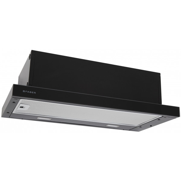Фото - Витяжка вбудована Faber Flexa NG GLASS LUX BK A60
