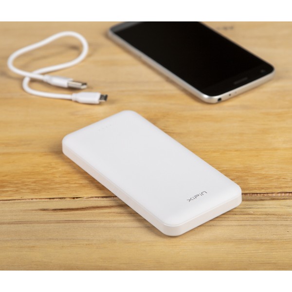 Фото - Батарея мобильная Xipin T56/РХ102 10000 mAh White