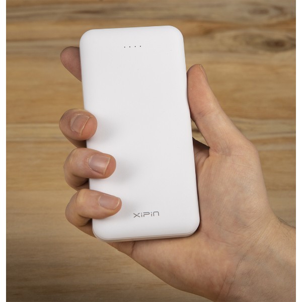 Фото - Батарея мобильная Xipin T56/РХ102 10000 mAh White