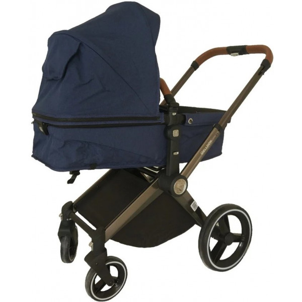 Фото - Коляска універсальна 2 в 1 Welldon Blue (WD007-3)
