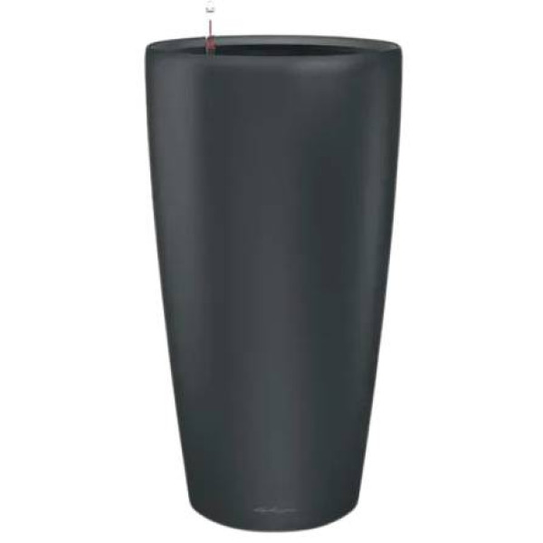 Фото - Вазон Lechuza Рондо Преміум 32 Антрацитовий матовий (15781) Фото - Вазон Lechuza Рондо Преміум 32 Антрацитовий матовий (15781)