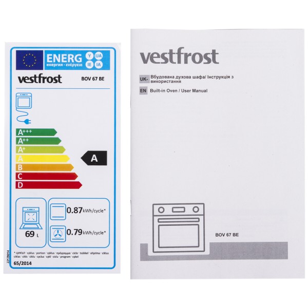 Фото - Духовой шкаф Vestfrost BOV67BE