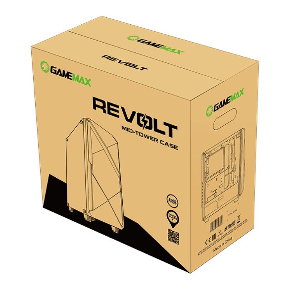 Фото - Корпус Gamemax ATX без блока живлення Revolt