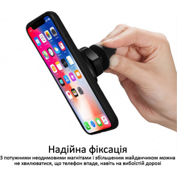 Фото - Тримач для мобільного пристрою Promate Airgrip-2 Maroon