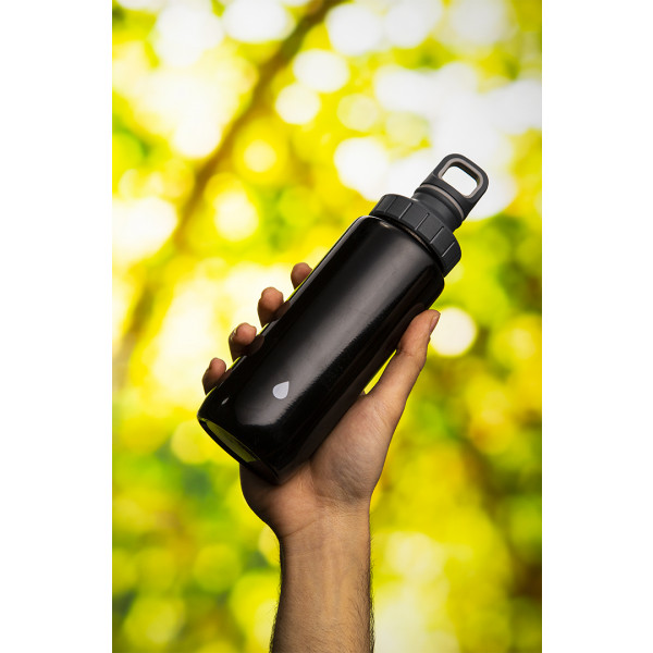 Фото - Пляшка для води Tefal K3194212 Drink2go Light Steel 0,6 л Black