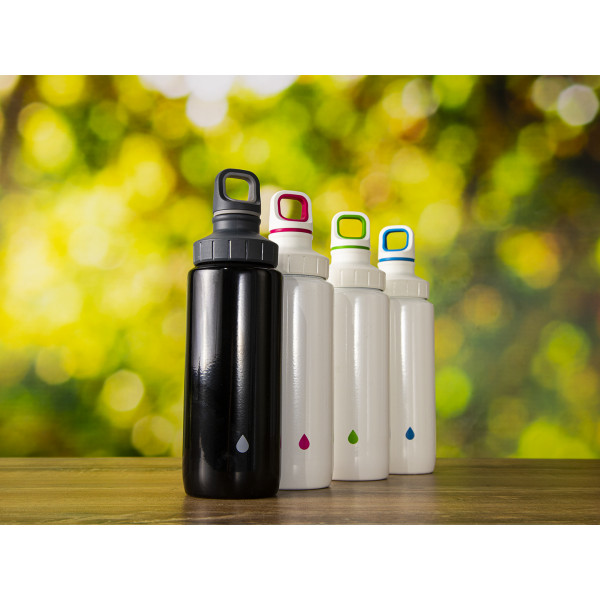 Фото - Бутылка для воды Tefal K3194412 Drink2go Light Steel 0,6 л White/Green