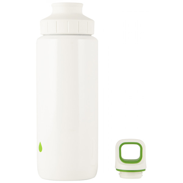 Фото - Бутылка для воды Tefal K3194412 Drink2go Light Steel 0,6 л White/Green
