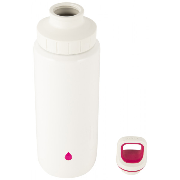 Фото - Бутылка для воды Tefal K3194512 Drink2go Light Steel 0,6 л White/Pink