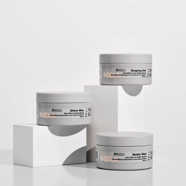 Фото - Гель і віск для укладки волосся Schwarzkopf Prof. Shine wax Indola 100 мл (4067971053165)