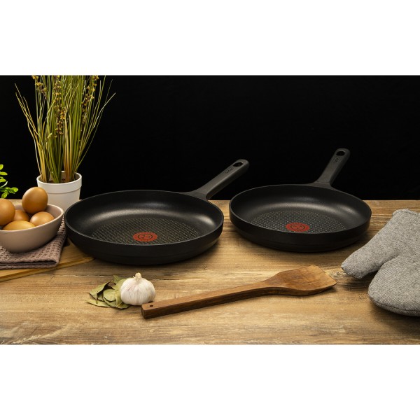 Фото - Сковорода універсальна Tefal G6050614 Trattoria 28 см