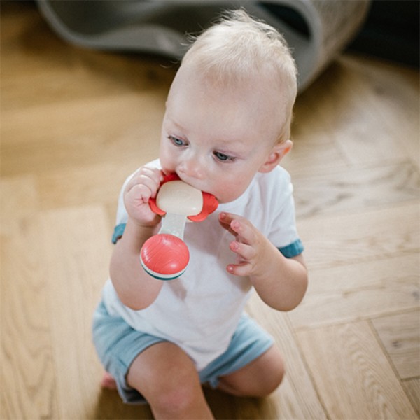 Фото - Погремушка BabyOno прорезыватель Левушка (1590)