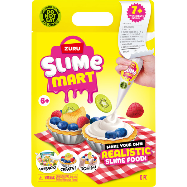 Фото - Фабрика слаймів Slime mart серії Shopping Bag – ФРУКТОВИЙ ТАРТ (15901E)