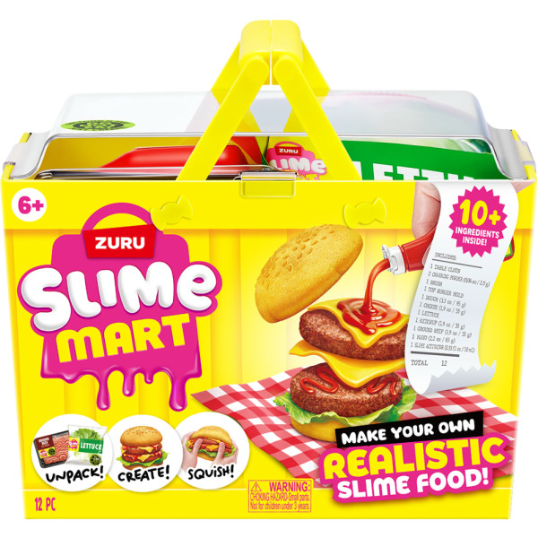 Фото - Фабрика слаймів Slime mart серії Shopping Basket – БУРГЕР (15905A)